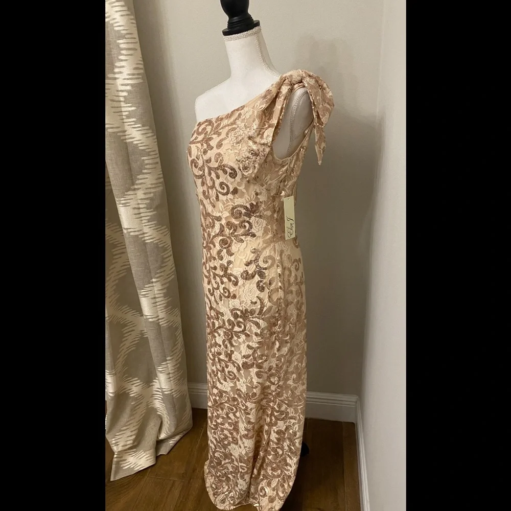 Eliza J Sequin Dress